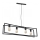 Candelabro suspenso TUNJA 4xE27/60W/230V preto