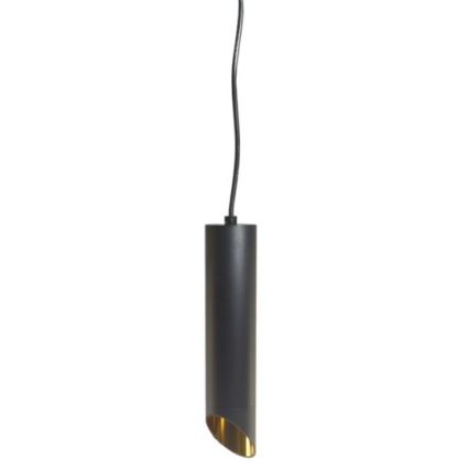 Candelabro suspenso VALDA 1xGU10/60W/230V 132 cm preto