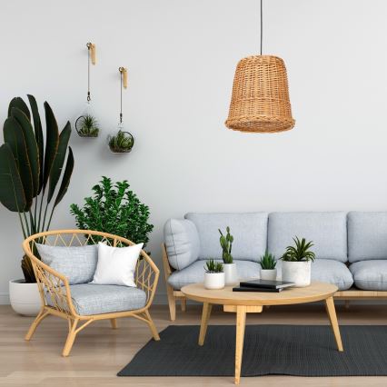 Candelabro suspenso VIMINI 1xE27/40W/230V vime