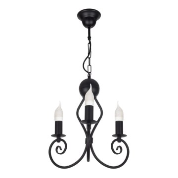 Candelabro suspenso VINCENT 3xE14/40W/230V