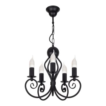 Candelabro suspenso VINCENT 5xE14/40W/230V