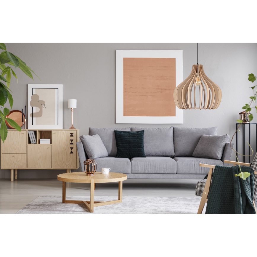 Candelabro suspenso WILL 1xE27/60W/230V preto