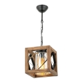 Candelabro suspenso ZIKZAK 1xE27/60W/230V