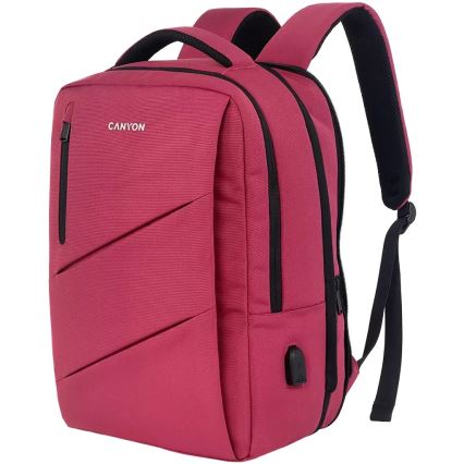 Canyon - Mochila para computador portátil 15.6 rosa