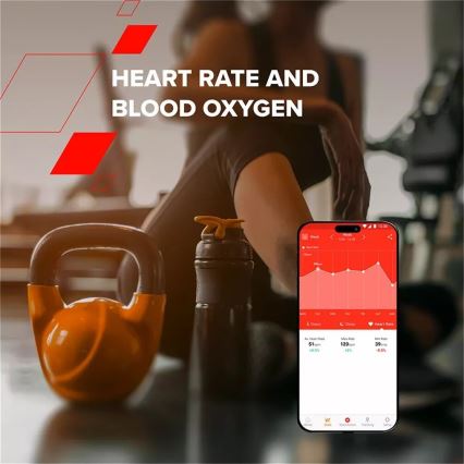 Canyon - Relógio inteligente OTTO IP68 preto