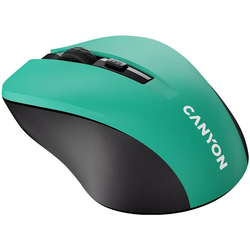 Canyon - Rato sem Fios 800/1000/1200 DPI 2xAAA verde