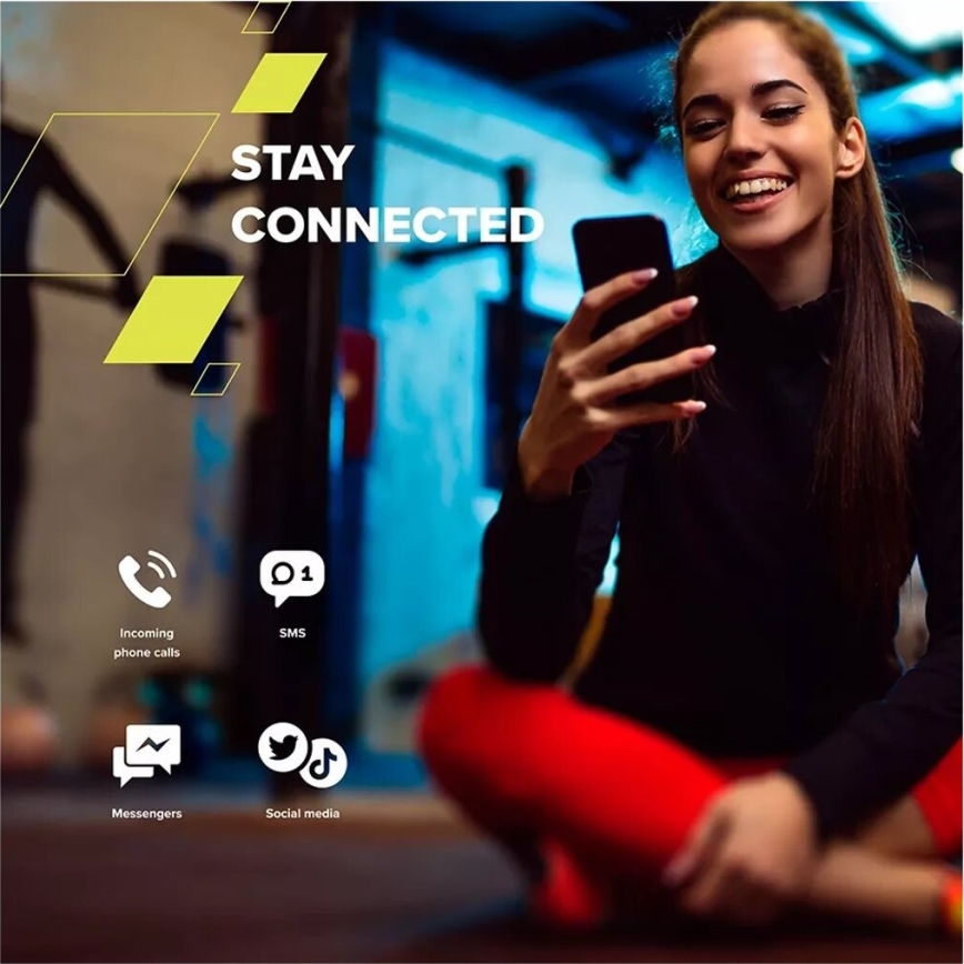 Canyon - Smart watch OTTO IP68 vermelho