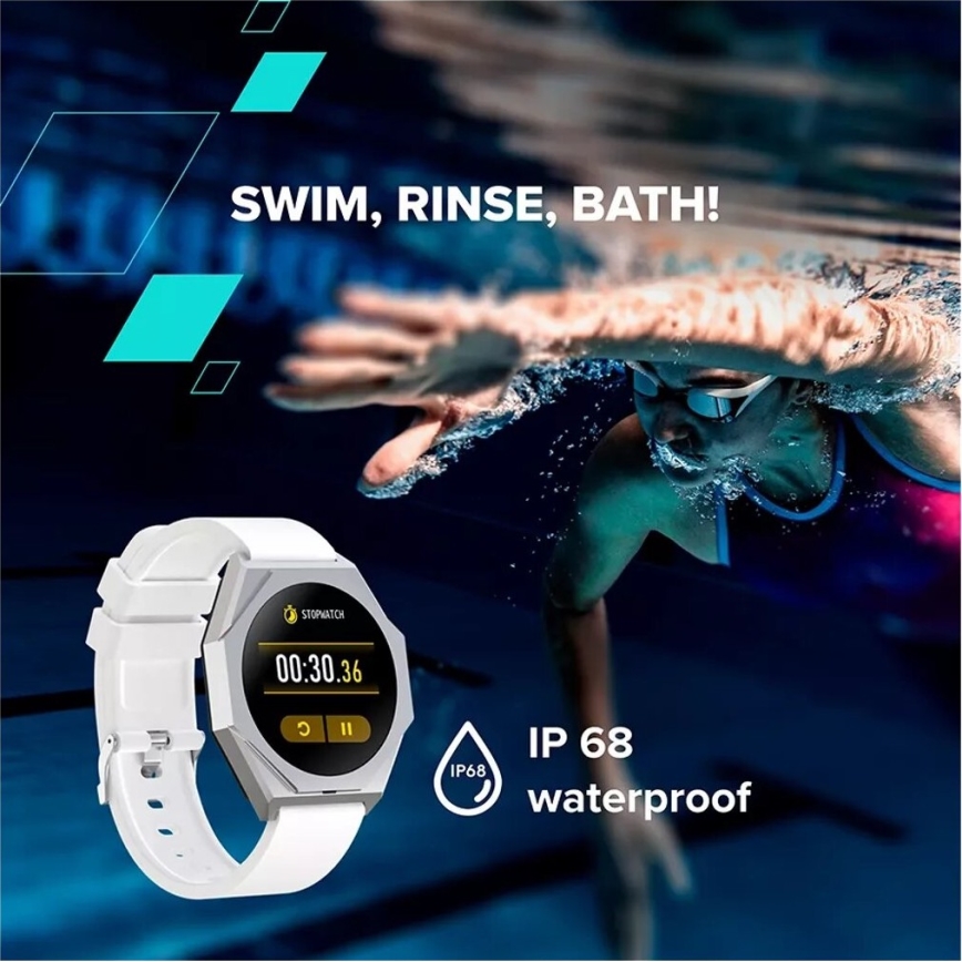 Canyon - Smart watch OTTO IP68 vermelho