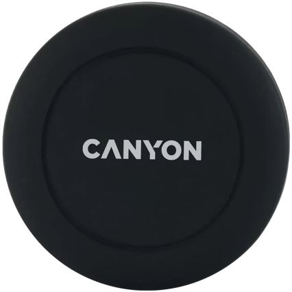 Canyon - Suporte magnético redondo para telemóvel para carro preto