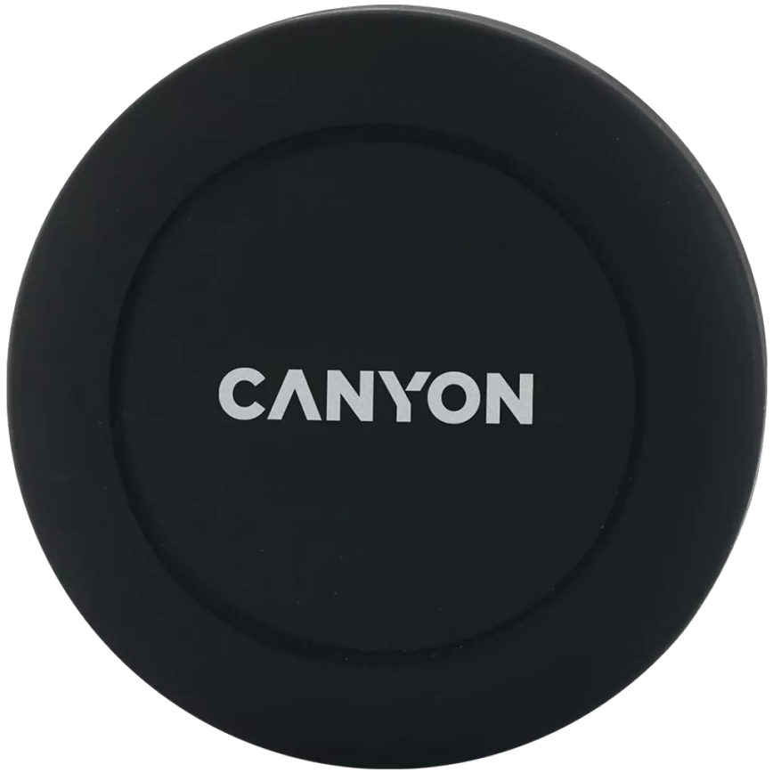 Canyon - Suporte magnético redondo para telemóvel para carro preto