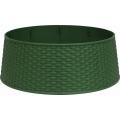 Capa para base da árvore de Natal, diâmetro 65 cm, verde