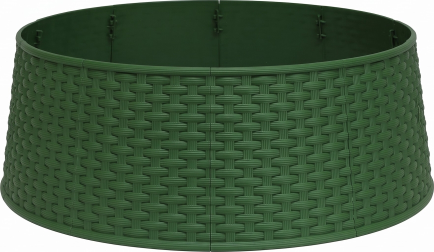 Capa para base da árvore de Natal, diâmetro 65 cm, verde