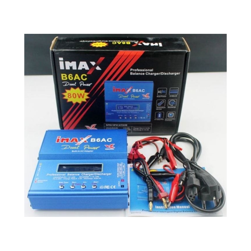 Carregador de bateria 80W/11-18V/230V