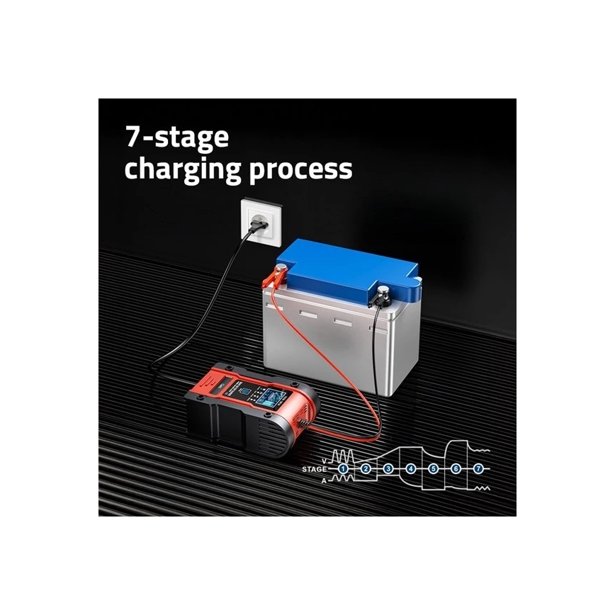 Carregador de baterias 110W/230V