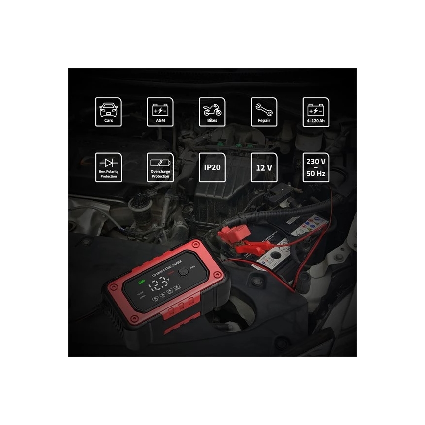 Carregador de baterias 90W/230V