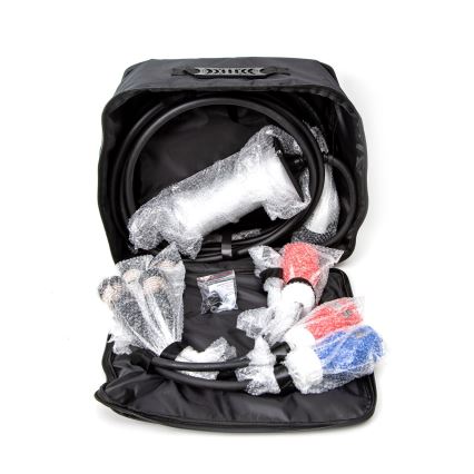 Carregador portátil para veículos elétricos com 4 adaptadores Type 2 32A/480V 22kW 5m IP67