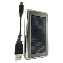 Carregador solar BC-25 2xAA/USB 5V
