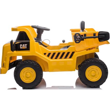Carro elétrico de brinquedo Pá carregadora CAT 60W/4500 mAh amarelo/preto