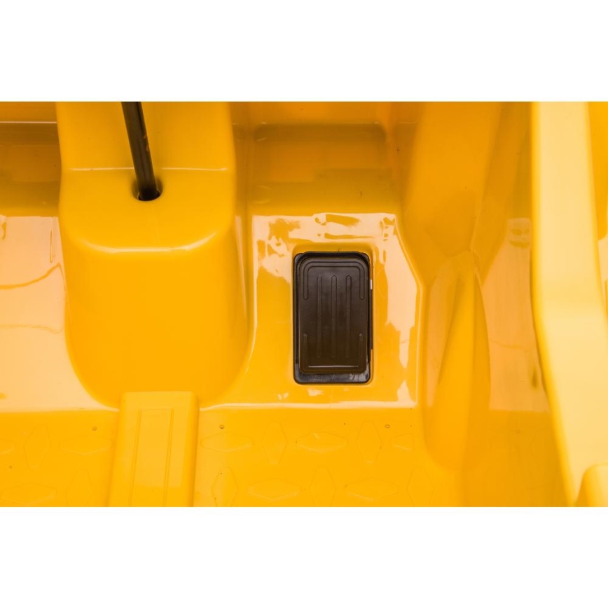 Carro elétrico de brinquedo Pá carregadora CAT 60W/4500 mAh amarelo/preto