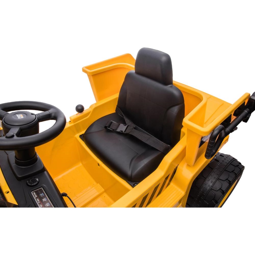 Carro elétrico de brinquedo Pá carregadora CAT 60W/4500 mAh amarelo/preto