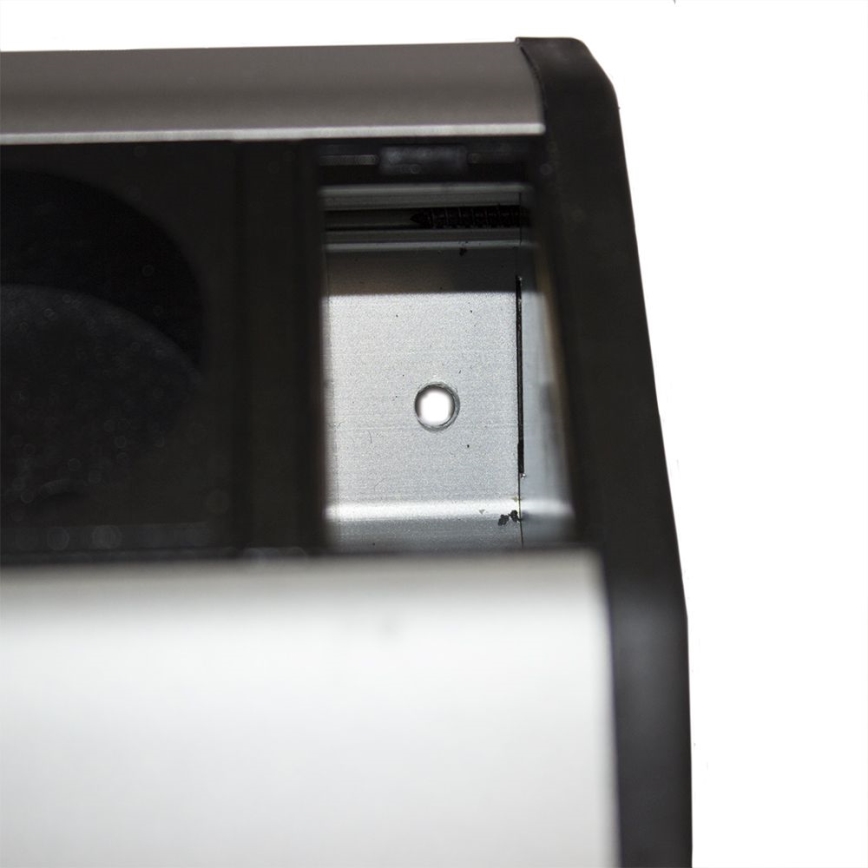 Carril de tomada de canto 2x 230V + 2x USB + 2x RJ45 230V