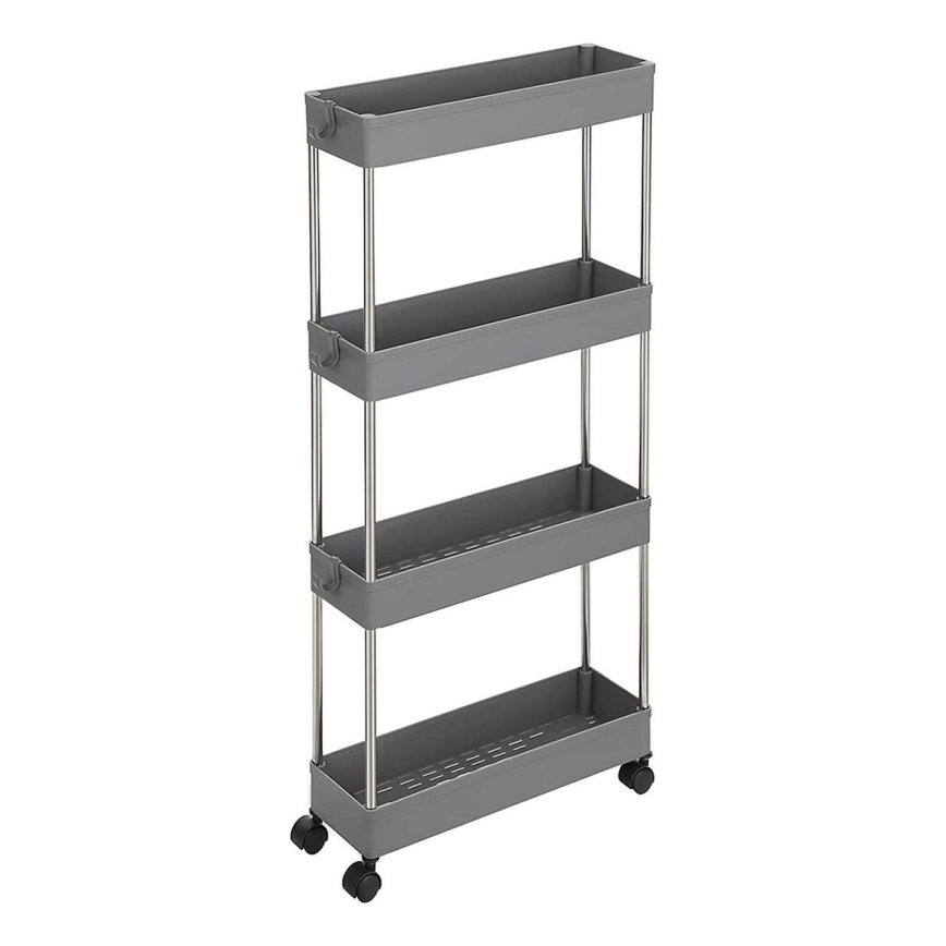 Carrinho de Armazenamento com Rodas MARGE cinzento