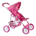 Carrinho desportivo para bonecas rosa