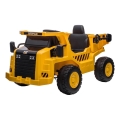 Carro elétrico de brinquedo Pá carregadora CAT 60W/4500 mAh amarelo/preto