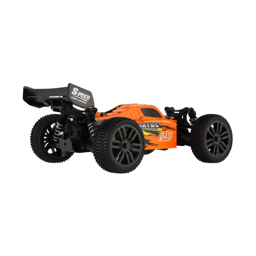 Carro RC Buggy Bonzai com controlo remoto, 7,4 V/850 mAh, preto/laranja