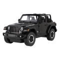 Carro RC com controlo remoto Jeep Wrangler Rubicon RASTAR 5xAA + 2xAA preto
