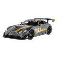 Carro RC Mercedes AMG GT3 RASTAR com controlo remoto — 5xAA + 2xAA, cinzento