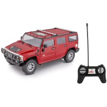 Carro telecomandado Hummer H2 vermelho