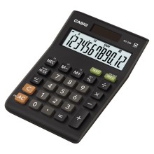 Casio - Calculadora de mesa 1xLR54 preta
