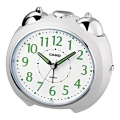 Casio - Despertador 1xLR14 branco/cromado brilhante
