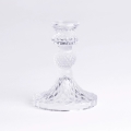 Castiçal transparente 10,5 cm