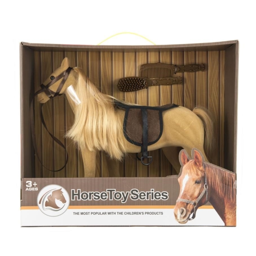 Cavalo para pentear com acessórios