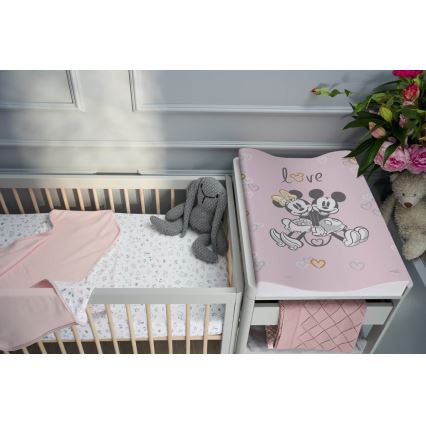 CebaBaby - Tapete de mudança bilateral COSY DISNEY 50x70 cm rosa