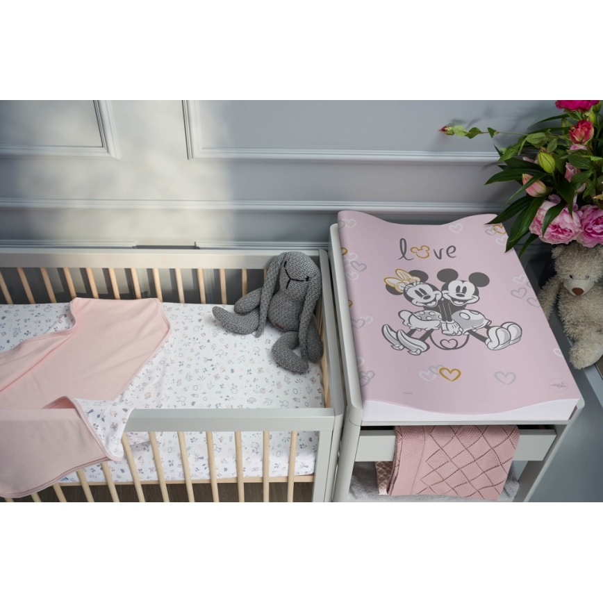 CebaBaby - Tapete de mudança bilateral COSY DISNEY 50x70 cm rosa