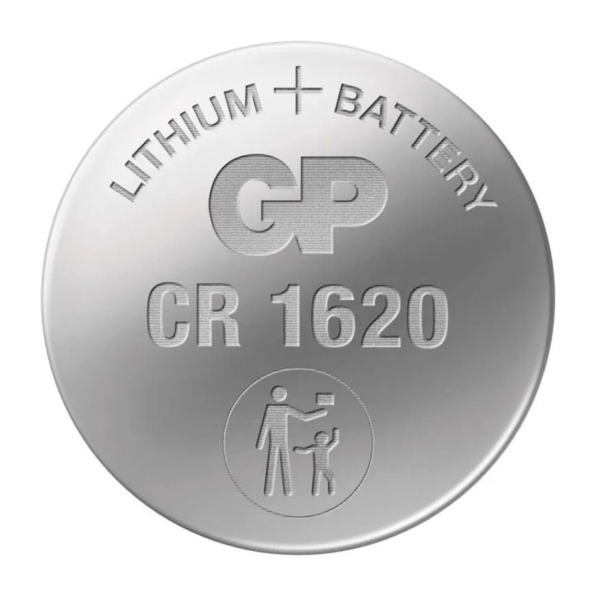 Célula de botão de lítio CR1620 GP LITHIUM 3V/75 mAh