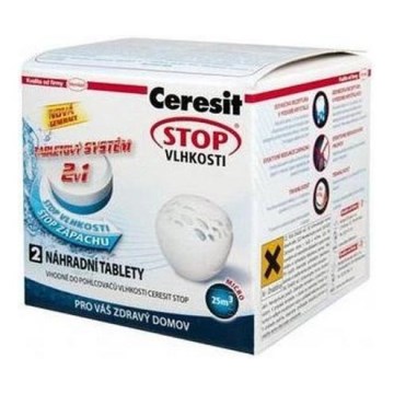 Ceresit - Pastilhas para desumidificador 2 em 1 PEARL 2x 300 g neutras
