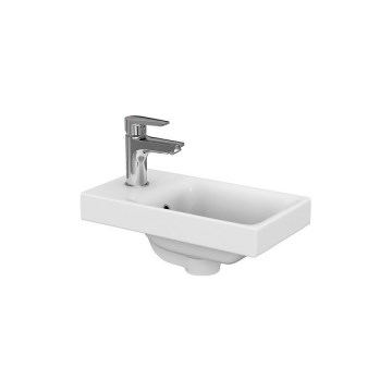Cersanit K116-016 - Lavatório embutido MODUO 22x40 cm cerâmica/branco brilhante