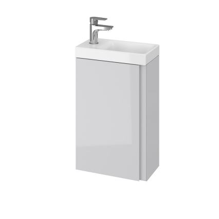 Cersanit K116-016 - Lavatório embutido MODUO 22x40 cm cerâmica/branco brilhante