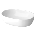 Cersanit K116-049 - Lavatório de bancada MODUO 35,5x50 cm cerâmica/branco brilhante