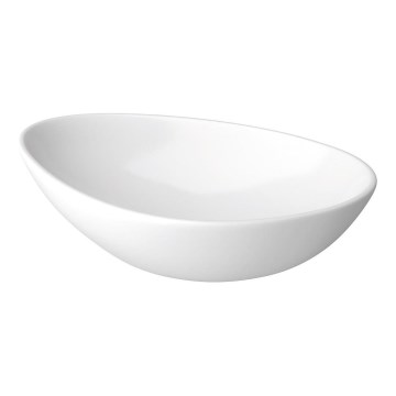 Cersanit K116-052 - Lavatório de bancada MODUO 36,5x56,5 cm cerâmica/branco brilhante