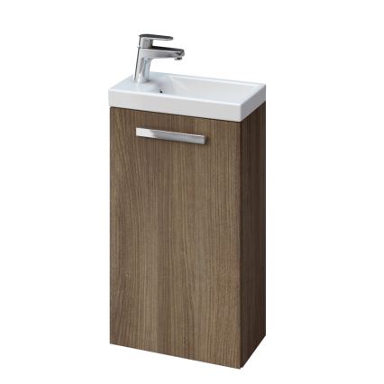 Cersanit K32-001-BOX - Lavatório de bancada/suspenso COMO 22x40 cm cerâmica/branco brilhante