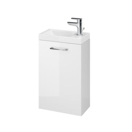 Cersanit K32-001-BOX - Lavatório de encastrar COMO 22x40 cm cerâmica/branco brilhante