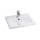 Cersanit K32-002-BOX - Lavatório de bancada/suspenso COMO 40x50 cm cerâmica/branco brilhante