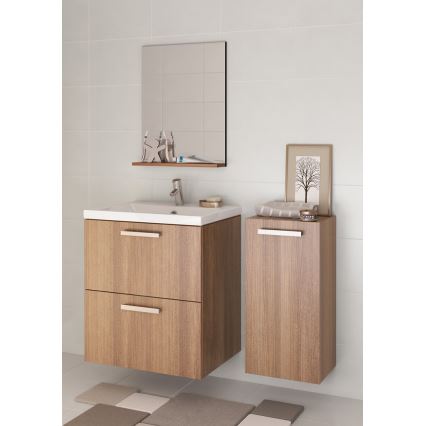 Cersanit K32-002-BOX - Lavatório de bancada/suspenso COMO 40x50 cm cerâmica/branco brilhante
