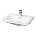 Cersanit K32-003-ECO - Lavatório para bancada/suspenso COMO 45x60 cm cerâmica/branco brilhante