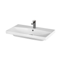 Cersanit K35-061 - Lavatório de embutir CITY 45,5x80,5 cm cerâmica/branco brilhante